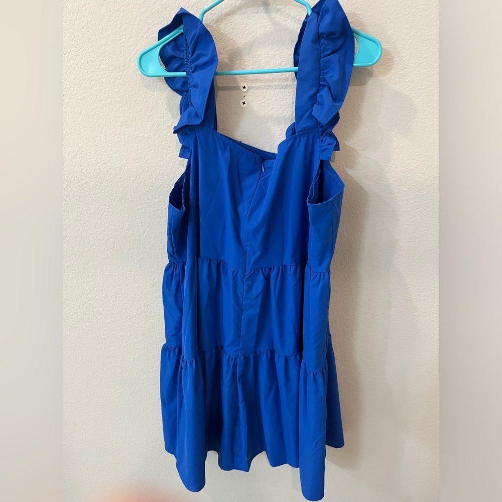 Blue SHEIN sundress 4x - Picture 2 of 3